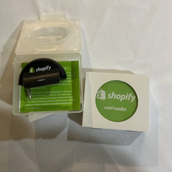 Card Reader Shopify MOBILE Apple and Android 3.5 mm Headphone Jack Lot 2 - Picture 1 of 5